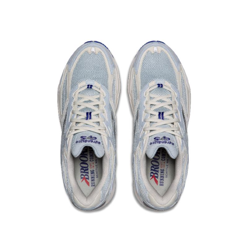 Brooks Scarpe da Ginnastica da Uomo Adrenaline GTS 4 Blu Acqua Argento 110485-1D-454