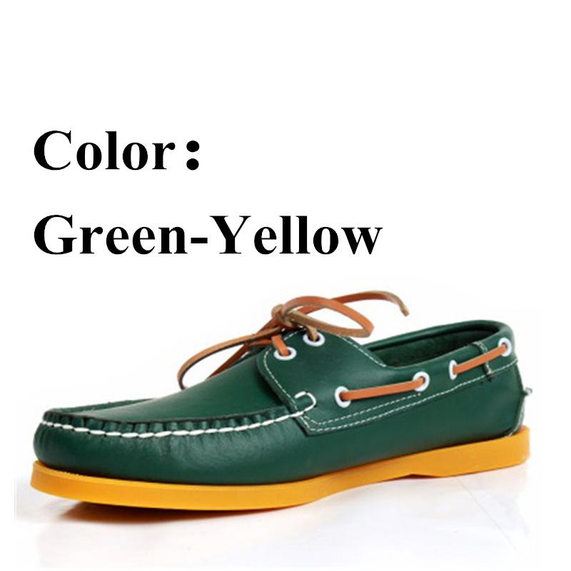 

Мужские и женские туфли-лодочки из натуральной кожи, классические туфли-лодочки, мужские женские синие белые большие размеры 36-46, фирменные туфли на плоской подошве 2022A069 44