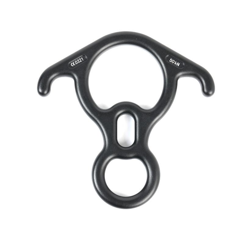 Figure-8 Ox Horn Descender for Rock Climbing & High-Altitude Work