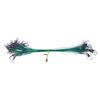 50Pcs 15cm/20cm/25cm High Strength Fishing Wire Leaders Heavy Duty Fishing Stainless Wire Leaders with Swivels and Snaps