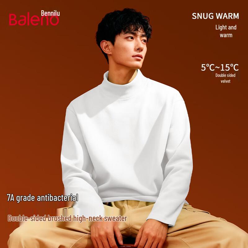 Baleno Men s Thermal Fleece High-Neck T-Shirt M