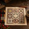 Holiday Crafting Kits for Adults Christmas Cross Stitch Kit, Winter DIY Embroidery Xmas Handcraft Tree Craft Kit Adults, Home Decor Handmade Projects