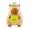 Sporty Capybara Plush Toy Cute Doll Girls Kids Sleeping Companion Gift Birthday