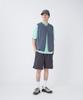 Flexible Insulated Vest M [Snow Peak] VT-26SU001 Vest, Padded, Insulated, Men's/Women's, CHARCOAL,