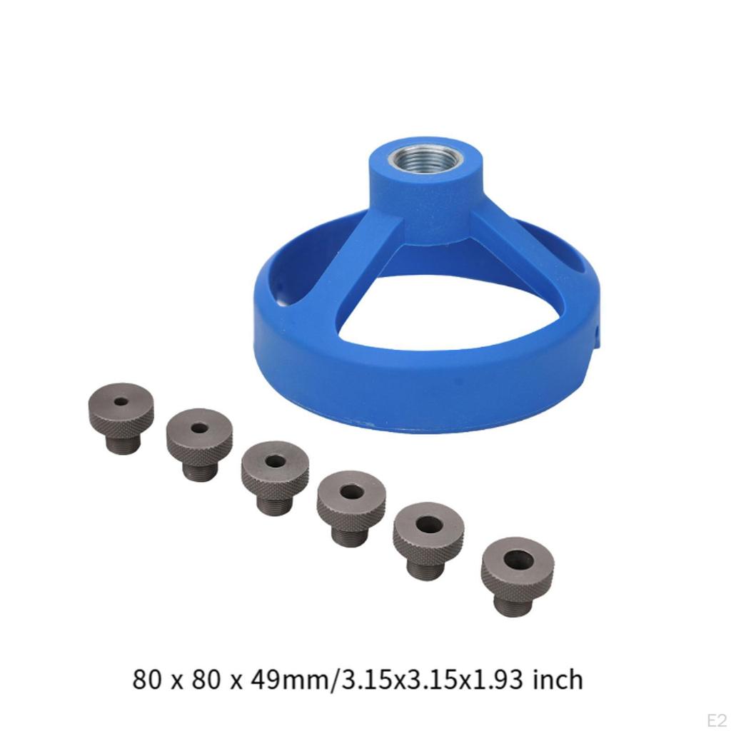 Drill Guide Punch Locating Chuck, Vertical Hole Punch--Drill Guide, High Precision for Straight