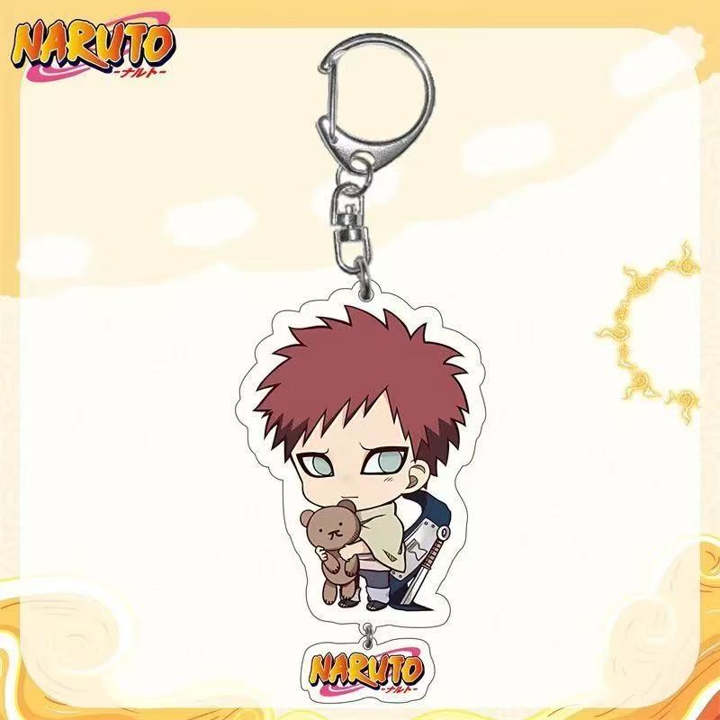 Anime Naruto Acryl Schlüsselanhänger Mithelfer Uzumaki Naruto Cartoon Schlüsselanhänger