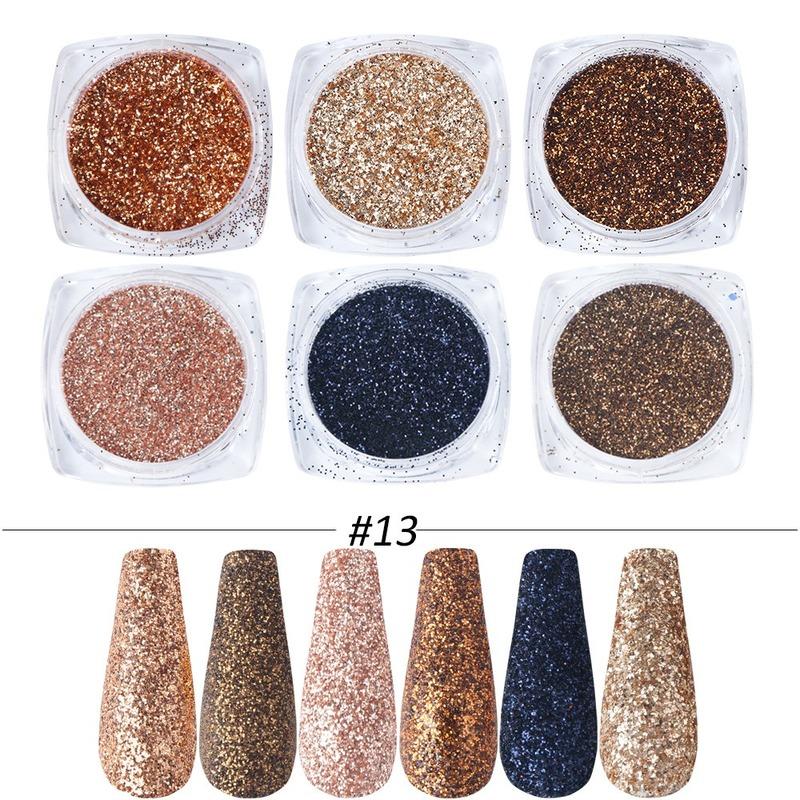 Mixed Color Nail Art Glitter Rhinestone Crystal Gems Jewelry Bead Manicure Decoration Accessories Nail Supplies For Professional