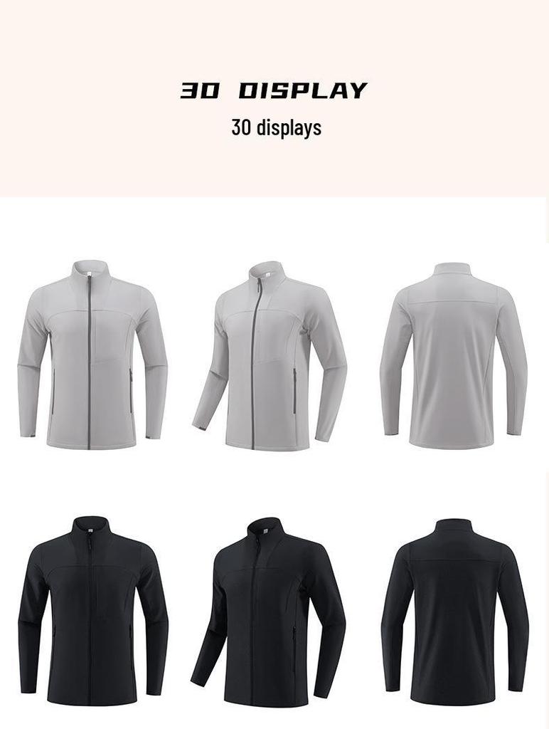 Bird's Men's Waterproof Softshell Windbreaker Jacket with Stand-Up Collar