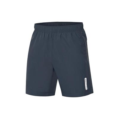 Li Ning Série Fitness Couleur Unie Imprimé Logo Short de Sport Jambe Droite Homme short Noir Cool AKST617-2