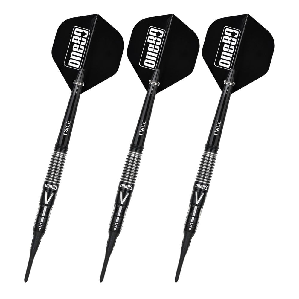 One80 KILLUA 2BA 20g Dark Black Yuki Onodera Player Model Dart Barrel Dart Set