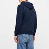 Men's JACK & JONES Tiley Cotton Hoodie with Handwritten Logo and Colored Insert