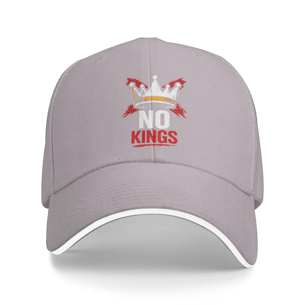 No Kings Baseball Cap  Outdoor Sports Dropshipping Trucker Hat Men Women Classic Custom DIY Baseball Caps