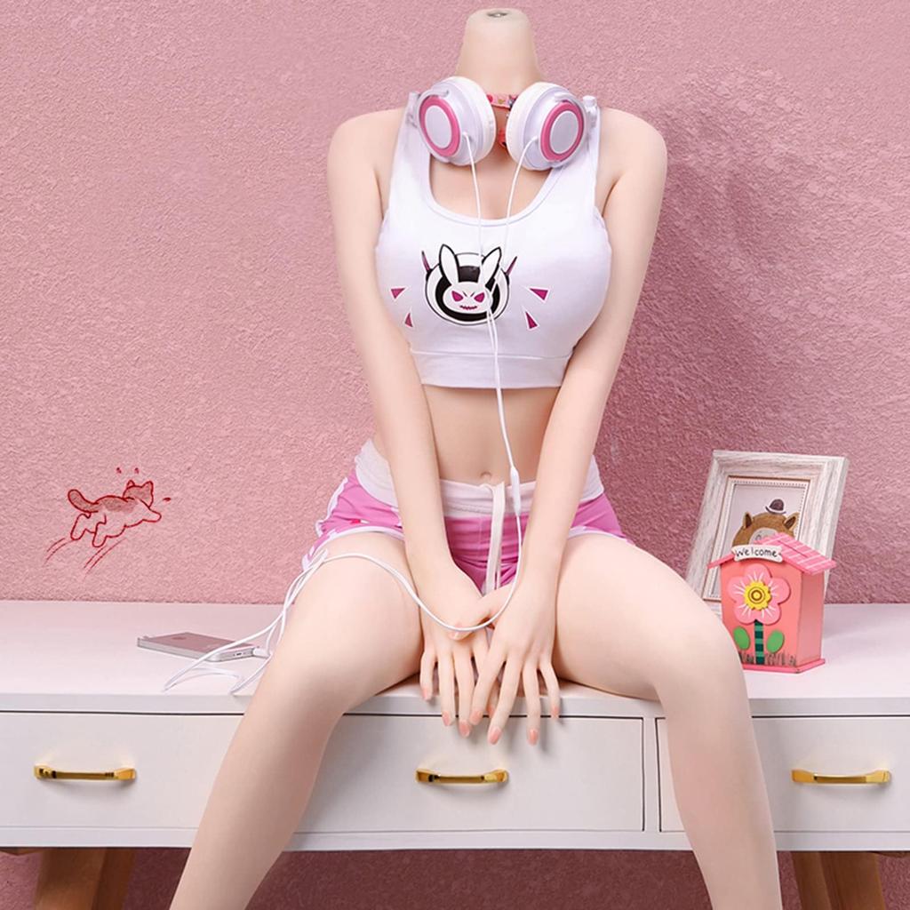 HANIDOLL Love Doll Real Doll Onahole Unisex Adult M16 Screw Type 2 Holes Jelly Breasts Shoulder Movement Function Increased Skeleton TPE Stock In