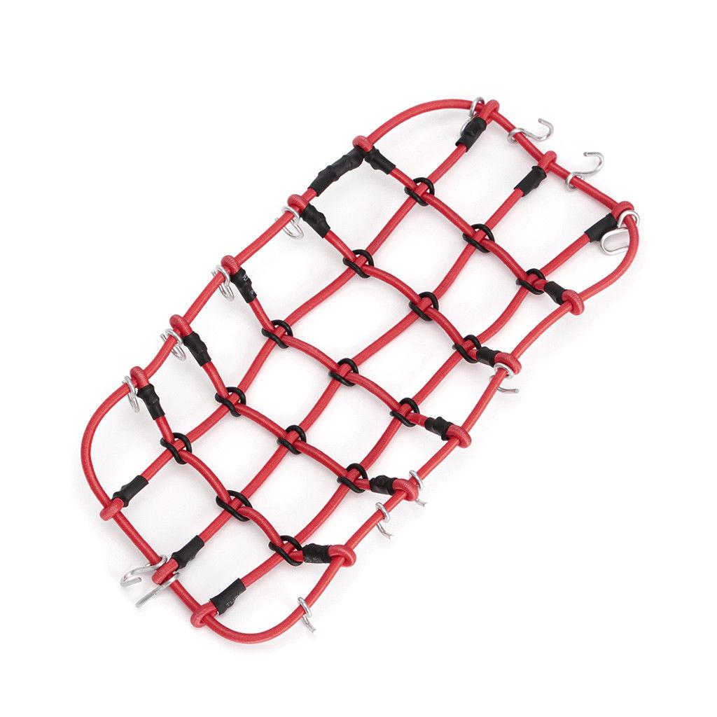 Elastic Luggage Net W/Hook for 1/10 SCX10 D90 TRX4 RC Truck Roof Rack Crawler Elastic Luggage Net W/Hook for 1/10 SCX10 D90 TRX4 RC Truck Roof Rack Crawler