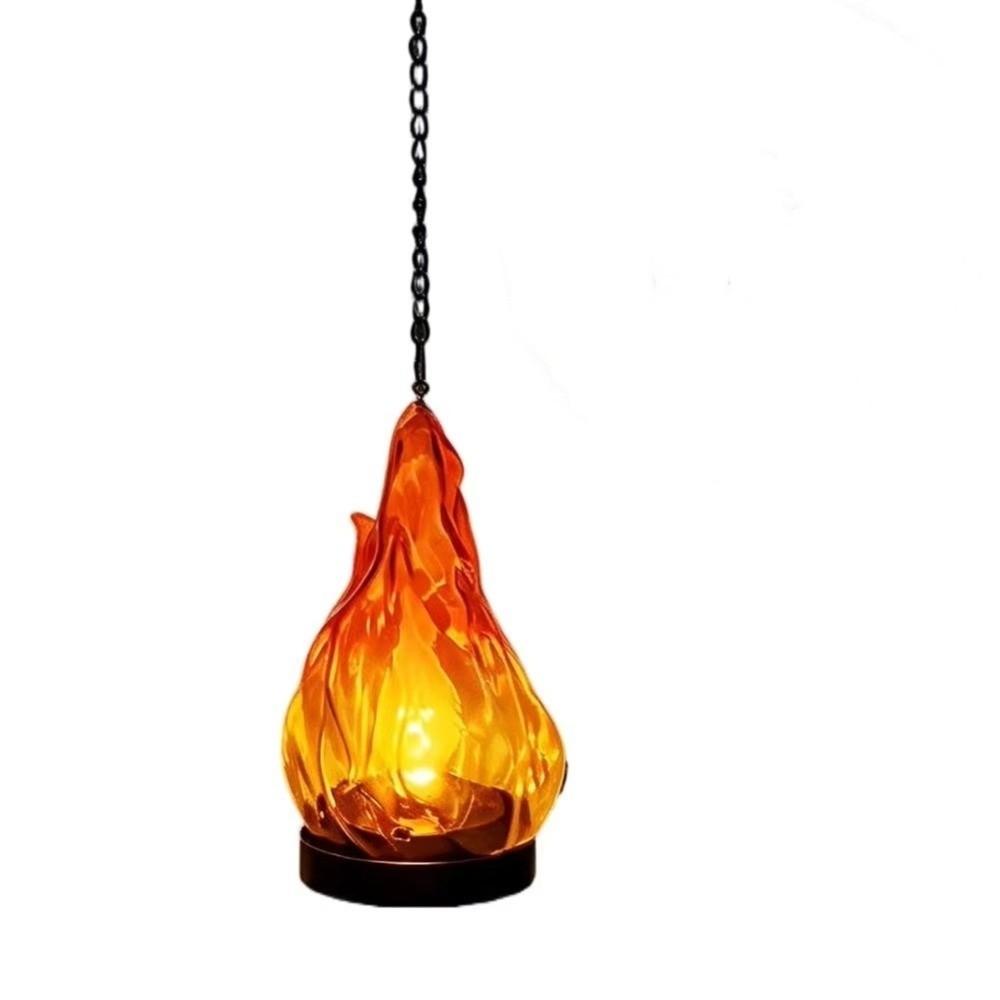 Atmosphere Decor Solar Lantern Waterproof Outdoor Lights Portable Hanging Garden Lantern  Garden