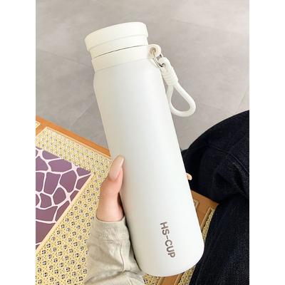 Large-Capacity Thermos Cup for Female Students, High-Looking Sports Water Bottle, 2025 New Water Cup, Simple and Portable Cup for Men