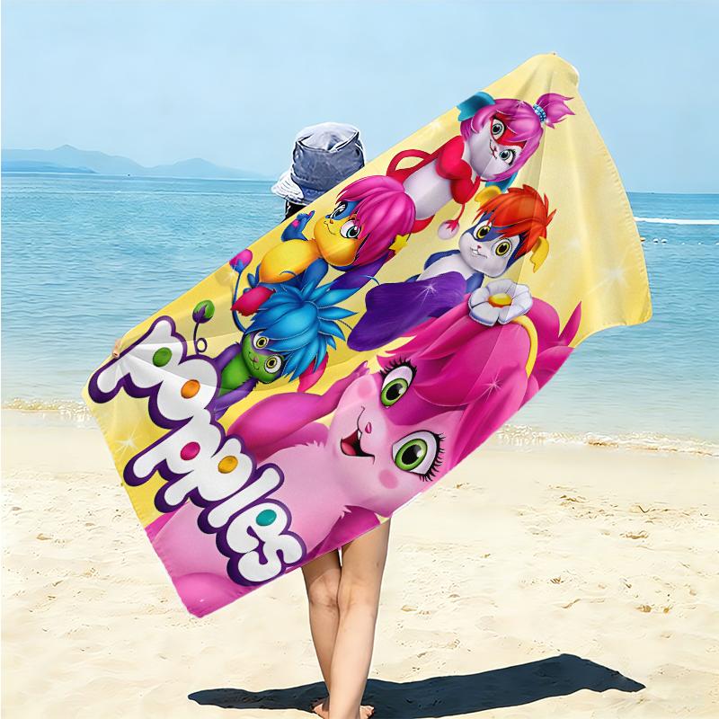1Pc Fantasy Unicorn Sky Ride Beach Towel Microfiber Beach Towel Thin Absorbent For Beach Swimming Yoga Bath Sports 0917118