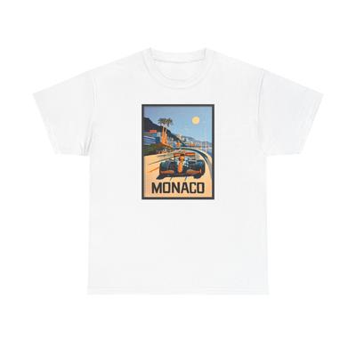 Monaco Grand Prix Formula One Poster T-Shirt, Racing Fan Apparel, Grand Prix