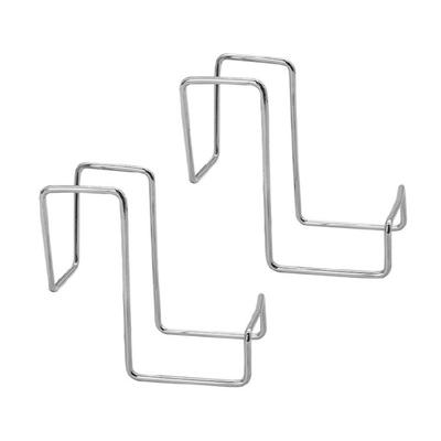 2 Pieces Kitchen Sponge Holder With Flexible Hanging Hook Adjustable Placement for Optimal Space Utilization Near Sink