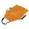 Welding Protective Apron Flame Retardant Wear Resistant Strap Adjustment Leather Work Protective Clothing with Pocket