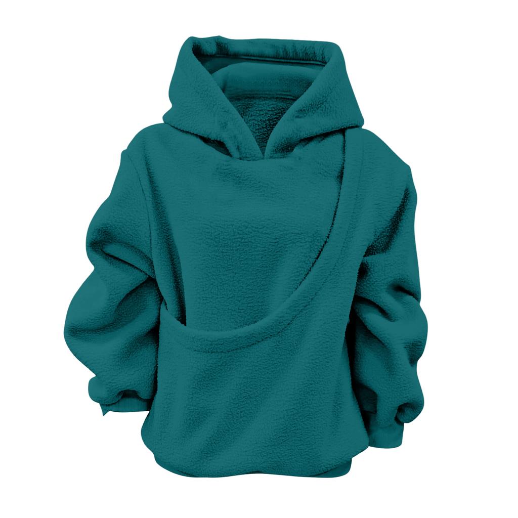 Boys and Girls Fall Winter Casual Long Sleeve Hooded Sweatshirt Pullover for Everyday Wear