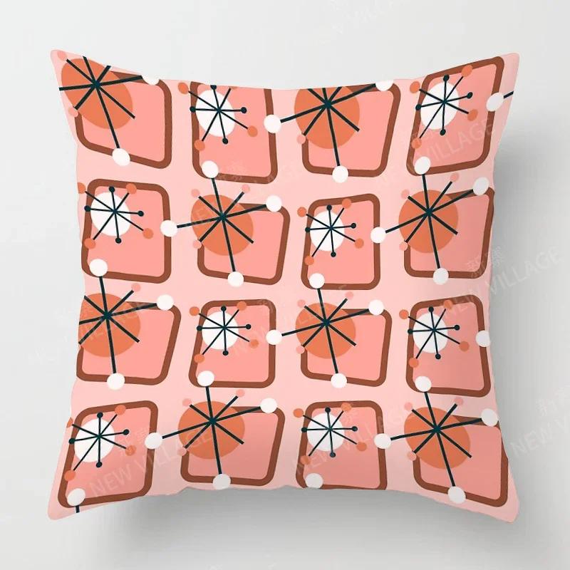 Nordic Fall Home Decor Autumn Throw Pillow Case Sofa Cushion Cover Modern