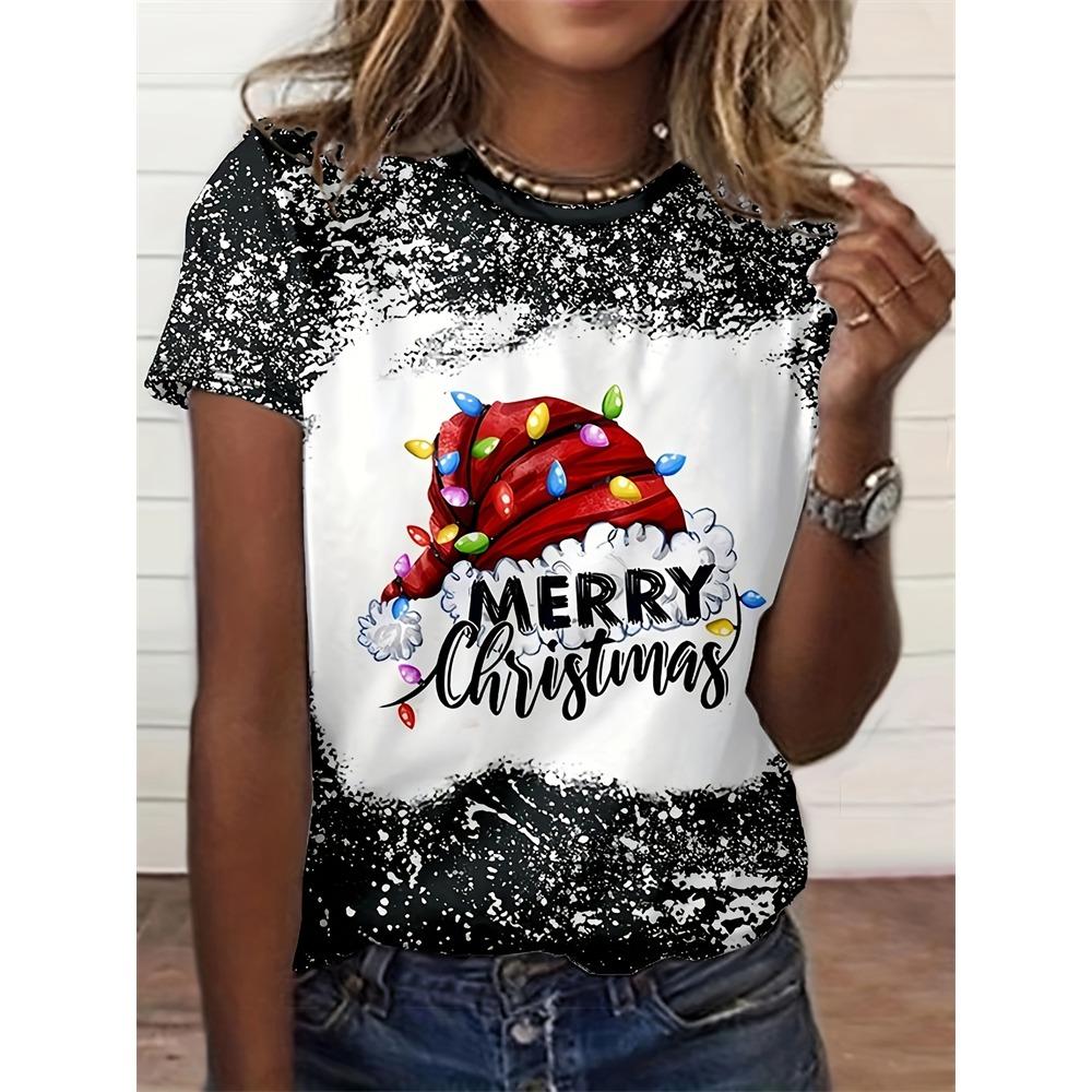 New Summer Ladies Short Sleeve T Shirt Spotted Printed Short Sleeve Casual T Shirt Ladies Elegant Loose T Shirt Fashion Clothing