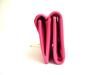 Authentic BALENCIAGA Pink Leather Trifold Mini Wallet Compact Wallet #b126  Open box