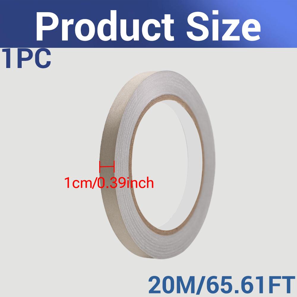 

Серебристая гладкая текстурированная проводящая ткань односторонняя проводящая лента, противоинтерференционная электромагнитная экранирующая лента 20M