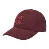 MLB New York Yankees Cotton Baseball Caps Unisex Burgundy Fashion 3ACPB135N-43WID