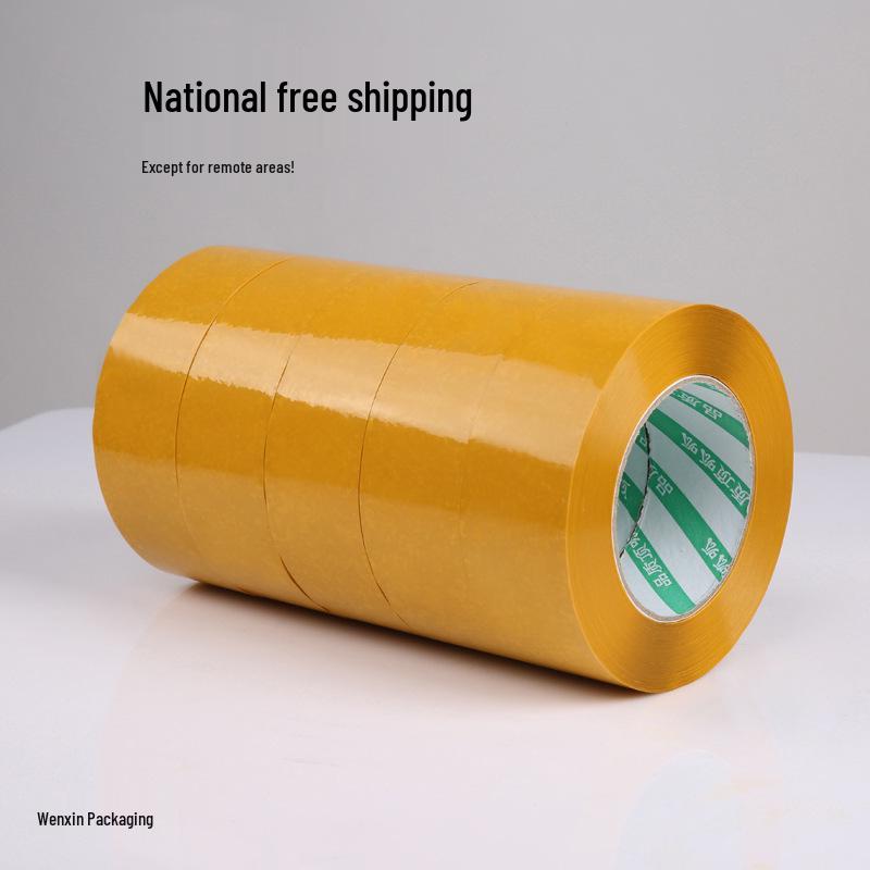 Transparent Sealing Tape, 4CM Width X 2.8CM Thickness, Large Roll for Express Packaging