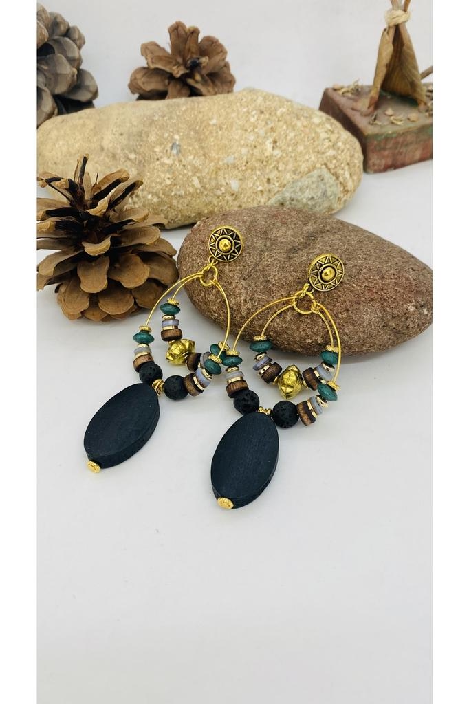 Valentine's Day Birthday Gift Handmade Ethnic Authentic Hippie Bohemian Fashion Jewelry Earrings