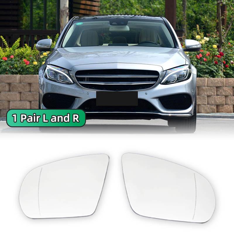 Side Wing Rearview Mirror Glass Blind Spot Heated for Mercedes-Benz C E S GLC Class W205 W222 W213 X253 2013-2026
