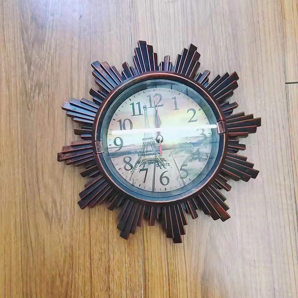 Retro small wall clock 25CM European and American retro wall clock