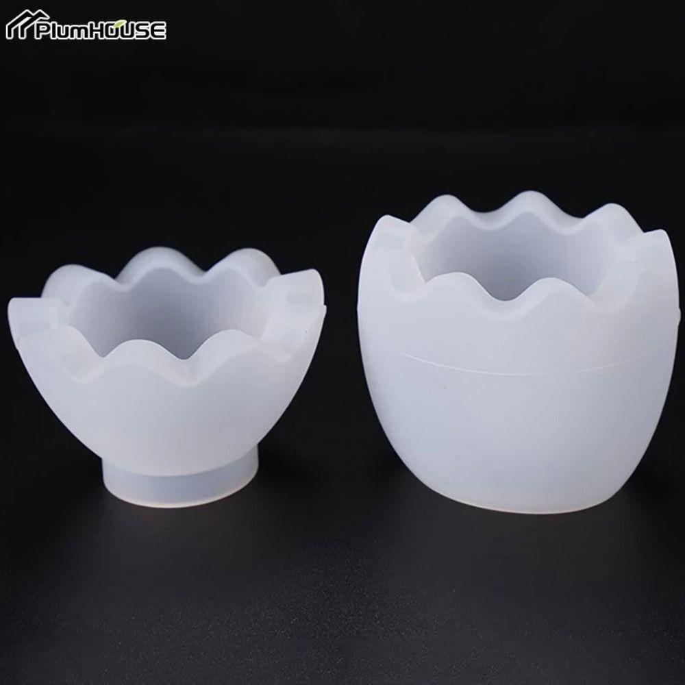 DIY Silicone Mold Egg Shape Gypsum Dripping Mold Durable Craft Making Molds  Plaster