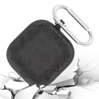 Husă de protecție din silicon pentru căști cu carabină, carcasă protectoare, skin pentru husa de încărcare AirPods 4