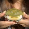 Ugly Frog Earphone Case for Airpod 4/pro 3/Pro 2nd Creative Handmade Cute Pink Bow Frog Earbud Protective Cover Gift for Friends