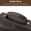 The First Layer of Cowhide Men's Shoulder Bag, Leather Trend Men's Bag, European and American Men's Large-capacity Messenger Bag