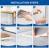 47 In. X 63 In. Indoor Window Insulation Kit for Winter Keep Cold Out