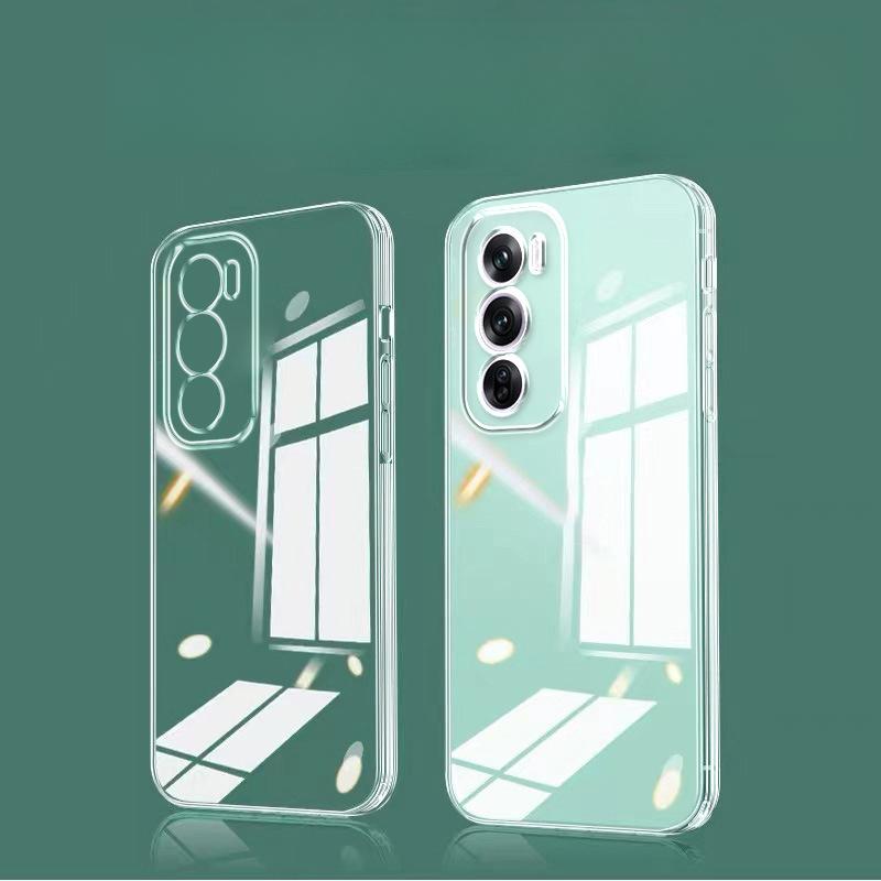 Suitable for Opporeno12pro Phone Cases Reno11/13 Transparent Reno10/9 Silicone Protective Cases