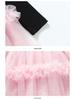 Autumn 2025 Cute Long Sleeve Gauze Dress for Little Girls - Stylish Princess Design