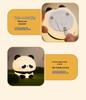 Head-to-Head Panda Silicone Night Light: Tap-Activated USB Rechargeable Bedside Atmosphere Lamp