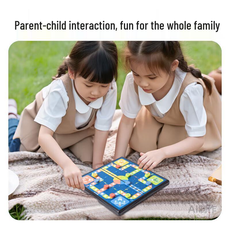 Deli YW175-F Magnetic Ludo Game Set