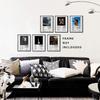 6pcs 8x10in Drake Posters Unframed Canvas Music Album Cover for Room Decor