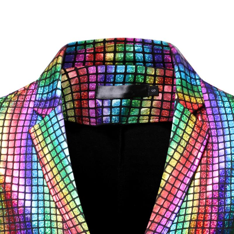 Herrenbekleidung, stilvoller formeller Anzug, 2-teiliges Set, Herrenanzug, Karomuster, Business-Büro, Hochzeitsanzug, Jacke + Hose, Anzüge und Blazer