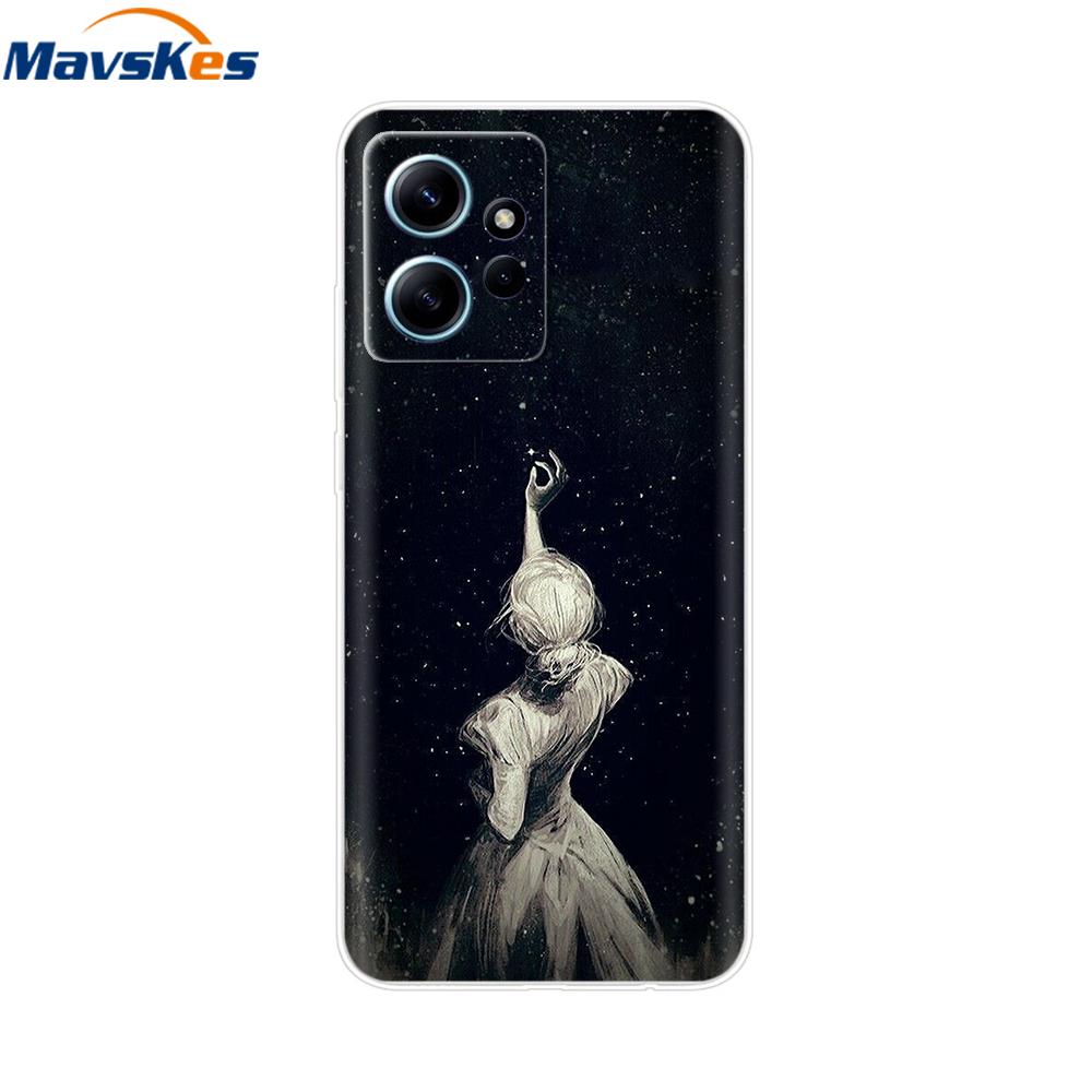 For Redmi Note 12 4G Case Note12 Pro TPU Silicone Shockproof Clear Phone Covers For Xiaomi Redmi Note 12 Pro Note12 Soft Fundas