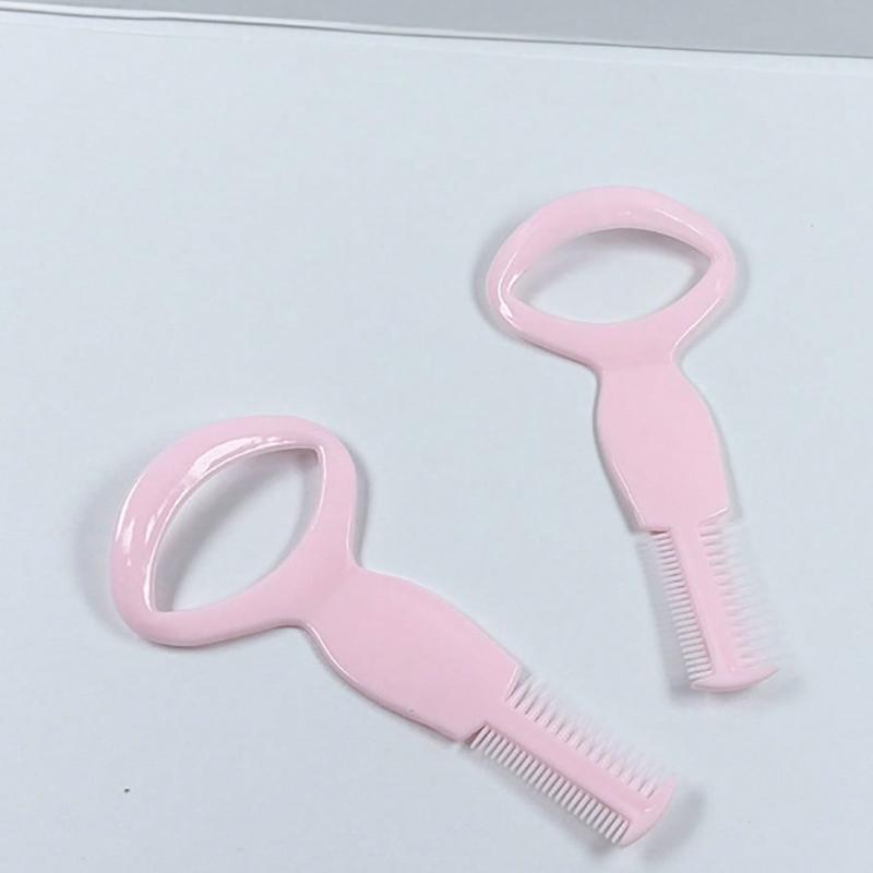 Magic Useful Cosmetic Mascara Eyelash Comb Applicator Helper Guide Card Tool, Reusable Makeup Helper for Perfect Eyelashes and Eyeliner Application