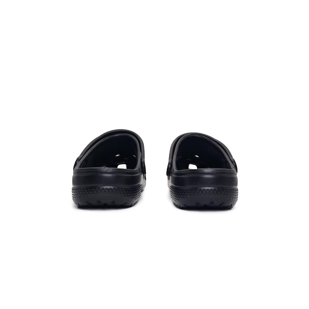 Crocs Classic Clog Subway Graffiti EVA Trendy Versatile Commuter Casual Simple Clog Shoes Men's Black