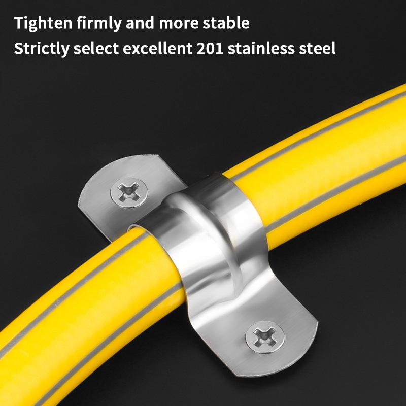 Morsetto a U in Acciaio Inossidabile con Sella Metallica Morsetto per Tubo Tubo Morsetto a U per Conduit Applicazioni Heavy Duty