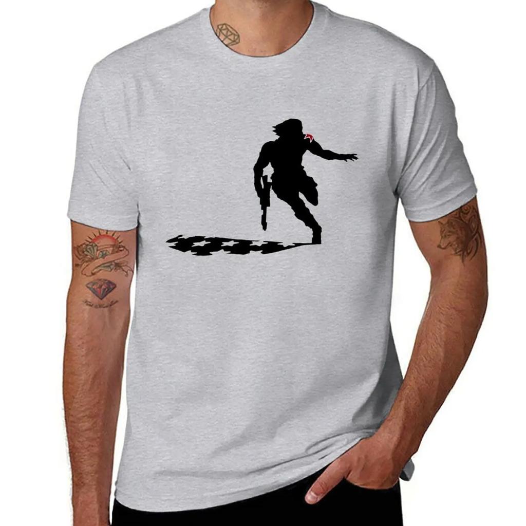 Winter Soldier T-Shirt blanks boys whites for a boy tops T-shirts for cotton